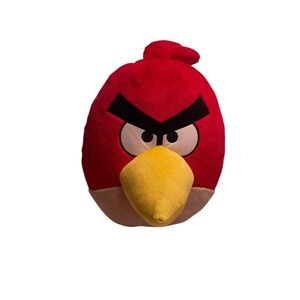Retired Angry Birds 2010 Red Plush Jumbo 18" Huge Commonwealth Rovio Games Toy